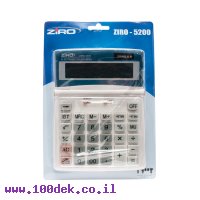 מחשבון שולחני ZIRO 5200 TAX