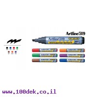 טוש מחיק Artline 519 - ראש שטוח, סגול